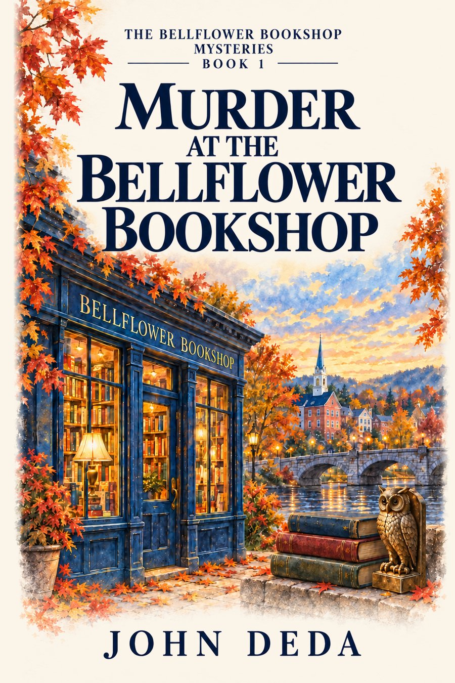 Murder at the Bellflower Bookshop — book cover